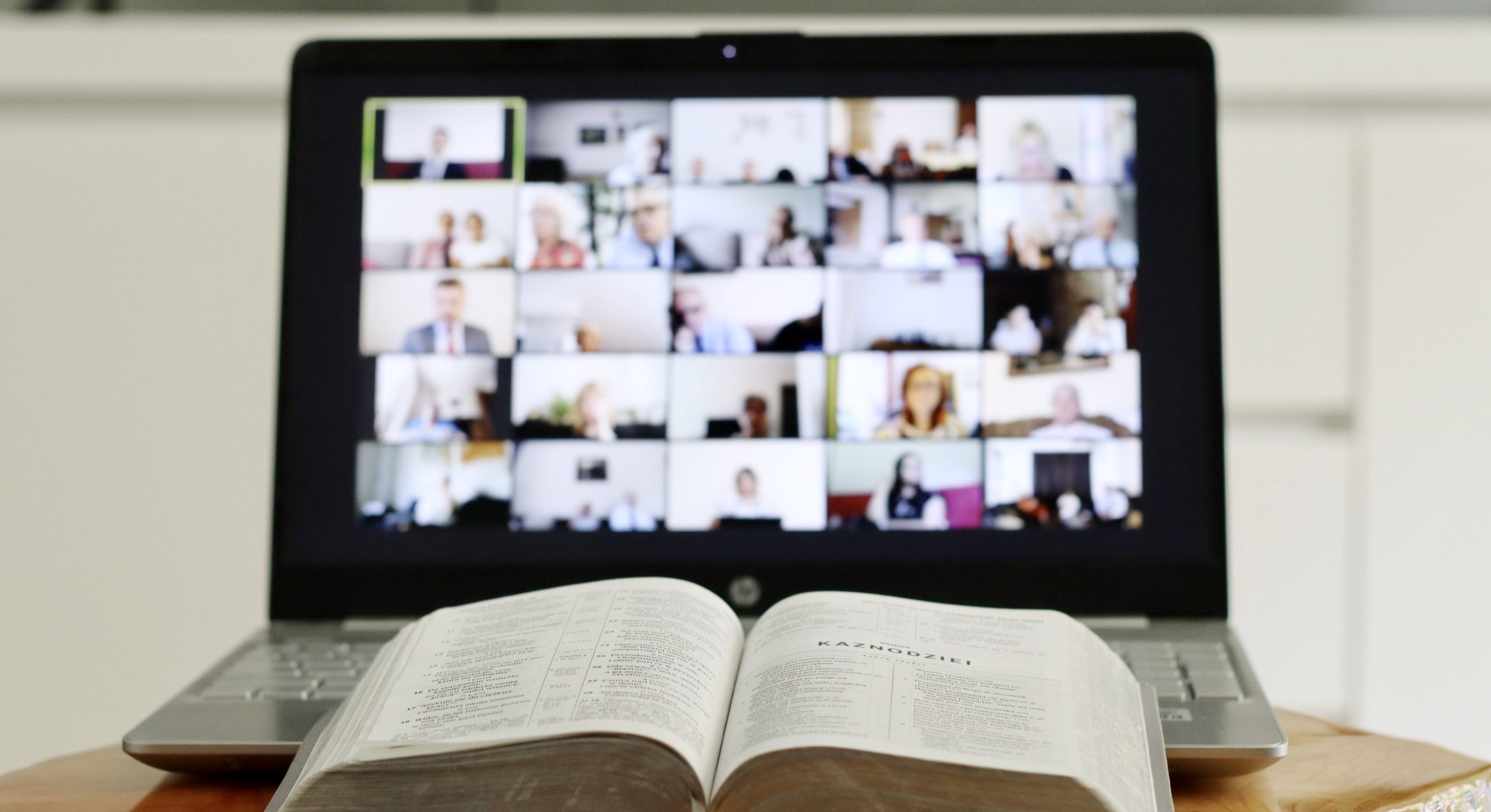 Video chat studying online